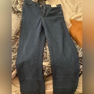 Express Slim Ankle Jeans Super High Rise size 8R